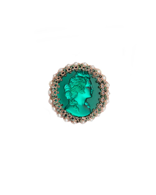 PENELOPE GREEN BROOCH