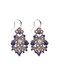 Lapis earrings - lica - product closeup