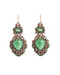 TITANIC GREEN EARRINGS