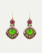 GUINEVERE CHROME DIOPSIDE EARRINGS