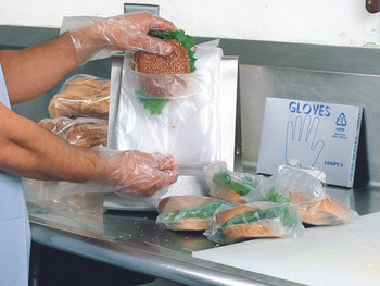 Clear Vented  Poly Bag 6x3.5x15     0.7 mil gauge Produce Food Bag 