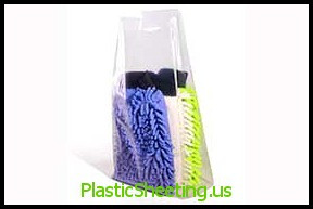 Gusseted Poly Bags 2 mil  10X4X20X002 1000/CTN  #1585  Item No./SKU