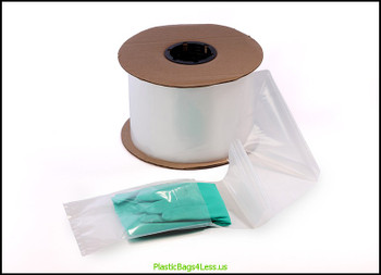 Clear Pre-Opened Bags 1.5 mil 3X4X0015 Auto Style 4000/R  #2612  ITEM NO / SKU
