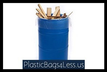 LDPE Drum Liners 4 mil 38X60X004 CL 50/C  #3155  Item No./SKU