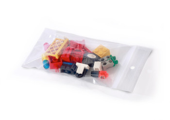 Reclosable Bags w/Hang Holes 2 mil  4X6X002 HANG HOLE 1M/  #4120A  ITEM NO / SKU