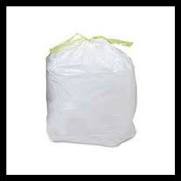 Dog Waste Station drawstring bags extra heavy 1.0 mil CPRO15-WB 50 bags per roll (100 bags per case)
12 to 15 gallon size