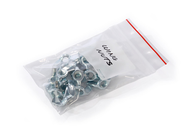 Minigrip Reclosable Bags 4 mil w/White Block & HH  3X5X004WO 1000/Ctn  #3985  ITEM NO / SKU