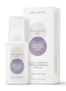 Balance Me - BAKUCHIOL SMOOTHING SERUM 30ML-Smooths, Hydrates + Boosts Collagen Balance Me - BAKUCHIOL SMOOTHING SERUM 30ML-Smooths, Hydrates + Boosts Collagen