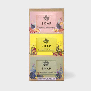 The Hand made Soap Company - Gift Set of Handmade Soap | 3 x 140g The Hand made Soap Company - Gift Set of Handmade Soap | 3 x 140g