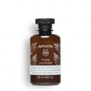 Apivita - Pure Jasmine - Moisturizing shower gel gently cleanses the skin without dehydrating , offering a luxurious sensation of well being Apivita - Pure Jasmine - Moisturizing shower gel gently cleanses the skin without dehydrating , offering a luxurious sensation of well being