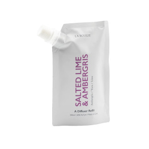 La Bougie Salted Lime & Ambergris Room Diffuser Refill 100ml La Bougie Salted Lime & Ambergris Room Diffuser Refill 100ml
