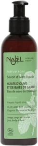 NaJel Liquid Aleppo Soap with Damascus Rose, 200 ml
