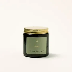 Eleven People -Xmas Christmas Candle Cedar, Oak Moss ,Rose and Apple -Small