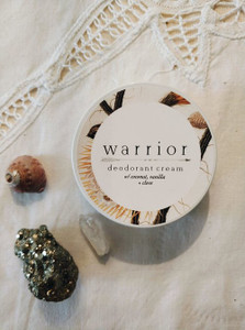 Warrior Botanical - Warrior Deodorant Cream Coconut, Vanilla, Cloves Warrior Botanical - Warrior Deodorant Cream Coconut, Vanilla, Cloves