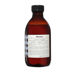 Davines  - Alchemic shampoo tobacco - to enhance natural or cosmetic mid to light brown hair. Davines  - Alchemic shampoo tobacco - to enhance natural or cosmetic mid to light brown hair.