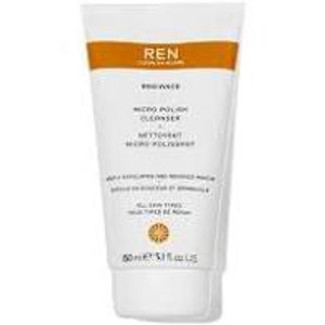 Ren Clean Skincare  - Micro Polish Cleanser Gently exfoliating polish proven to instantly soften and smooth skin.  150ml Ren Clean Skincare  - Micro Polish Cleanser Gently exfoliating polish proven to instantly soften and smooth skin.  150ml