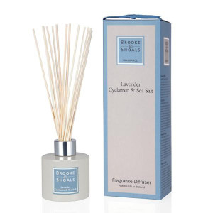 Brooke & Shoals Fragrance Diffuser - Lavender, Cyclamen & Sea Salt Brooke & Shoals Fragrance Diffuser - Lavender, Cyclamen & Sea Salt