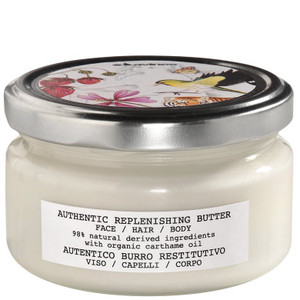DAVINES - Authentic Replenishing Butter- Butter with a delicate formulation specifically for deeply moisturizing the hair and nourishing the skin of the face and body. DAVINES - Authentic Replenishing Butter- Butter with a delicate formulation specifically for deeply moisturizing the hair and nourishing the skin of the face and body.