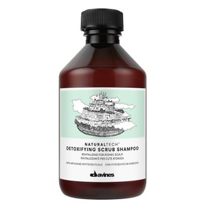 Davines NaturalTech Detoxifying Scrub Shampoo Revitalizing shampoo for scalp Davines NaturalTech Detoxifying Scrub Shampoo Revitalizing shampoo for scalp