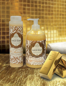 Nesti Dante Luxury Gold liquid Soap- Pump Dispenser 500ml Nesti Dante Luxury Gold liquid Soap- Pump Dispenser 500ml
