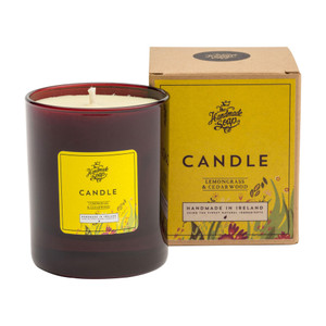 The  Handmade Soap company -Scented Soy Candle - Lemongrass & Cedarwood | 210g The  Handmade Soap company -Scented Soy Candle - Lemongrass & Cedarwood | 210g