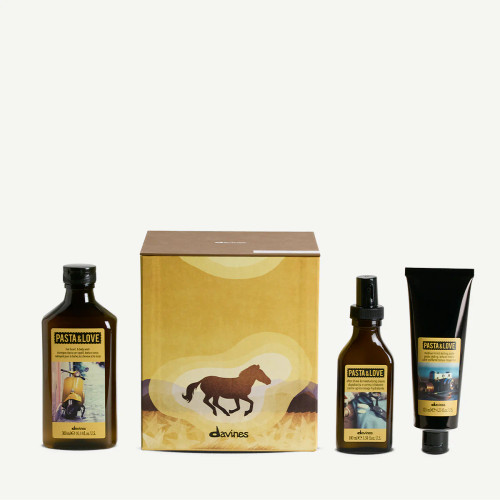 Davines -Pasta & Love Set -Immense Steppe - A grooming ritual gift set shaped by vast horizons.