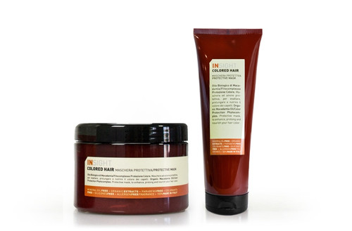 INSIGHT - Colour Protection - Protective mask - Antioxidant and protective hair mask. It protects and prolongs the hair color, enhancing its brightness.