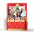 Alljoy Design - Nutcracker - 3D square pop up card- Christmas message in a bottle