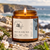 Inspired by Ireland Amber Candle : Irish Coffee