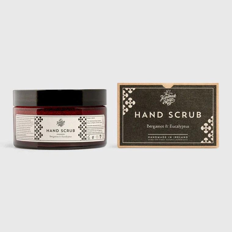 The Handmade Soap Company - HAND SCRUB - BERGAMOT & EUCALYPTUS 'ART DECO' 180ML