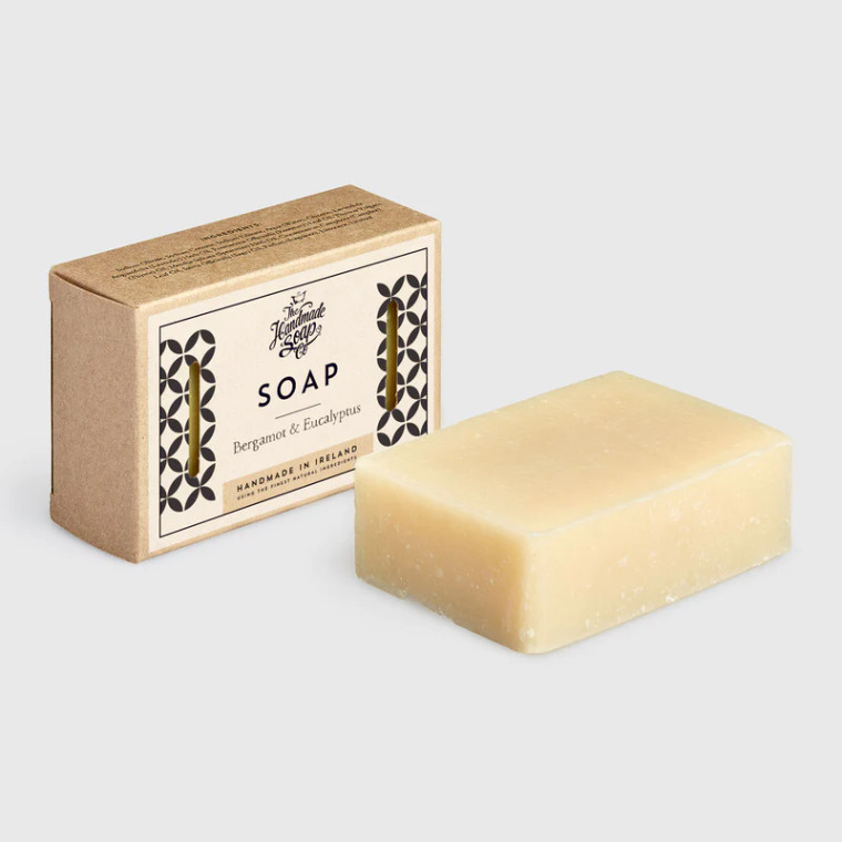 The Handmade Soap Company - Soap Bar - Bergamot & Eucalyptus 'Art Deco' | 140g
