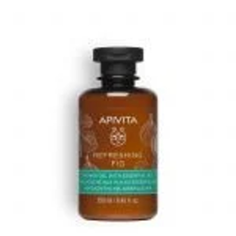 Apivita - Refreshing Fig  Body Energizing Shower Gel, gently cleanses the skin without dehydrating it and at the same time preserves the natural moisture of the skin
