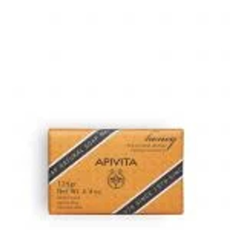 Apivita - Natural  Soap with Honey, Cleanses gently Softens, Maintains the skin’s natural moisture and comfort