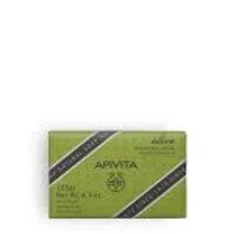 Apivita  - Natural Soap with Olive Oil - Cleanses gently, Moisturizes ,Leaves skin soft