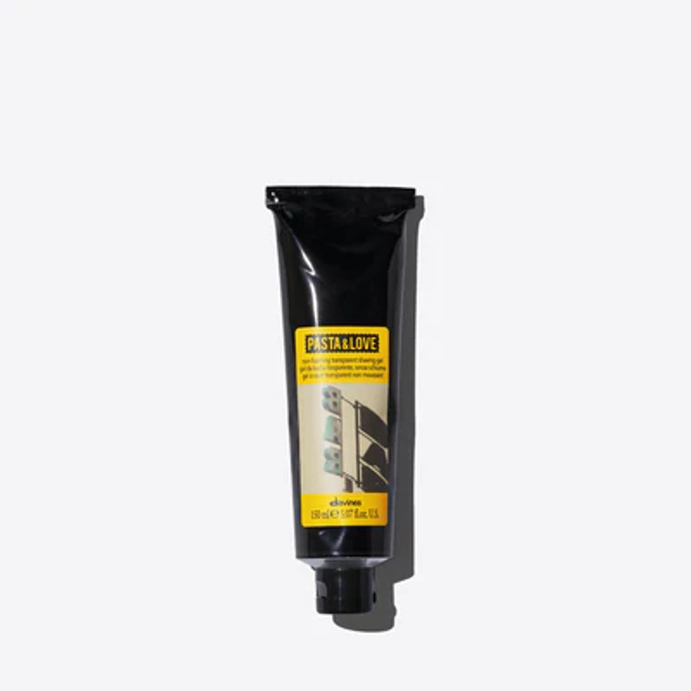 Davines - PASTA & LOVE Shaving Gel - Non foaming shaving gel, can be used to shave a full beard, or as a precision finishing step for details around the beard