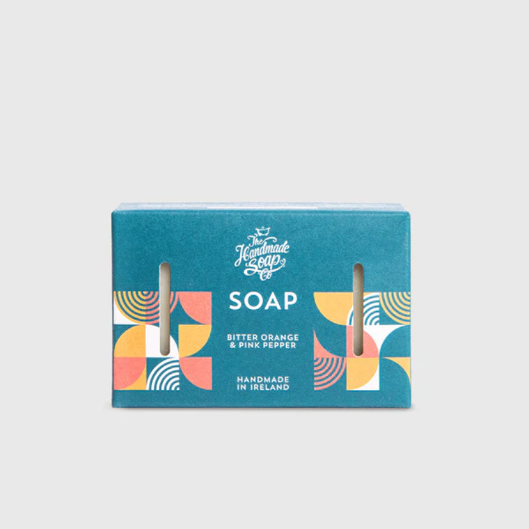 The Hand made Soap Company - SOAP BAR - BITTER ORANGE & PINK PEPPER