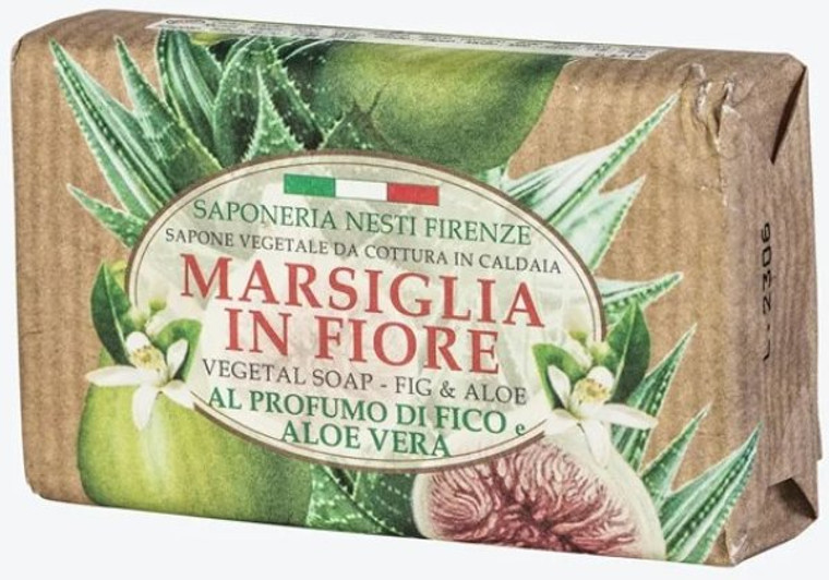 Nesti Dante Marsiglia in fiore Natural Fig & Aloe Vera Soap125g