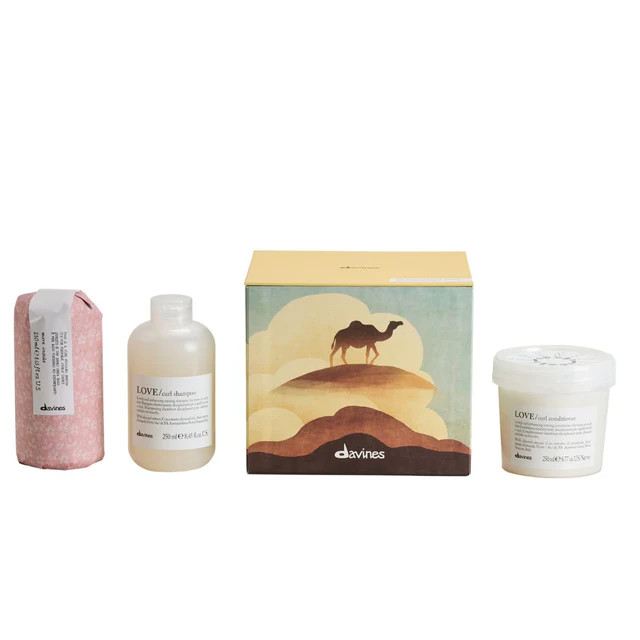 Davines - Love Curl Gift Set-Wild Desert Gift Set - For beautiful curly  hair
