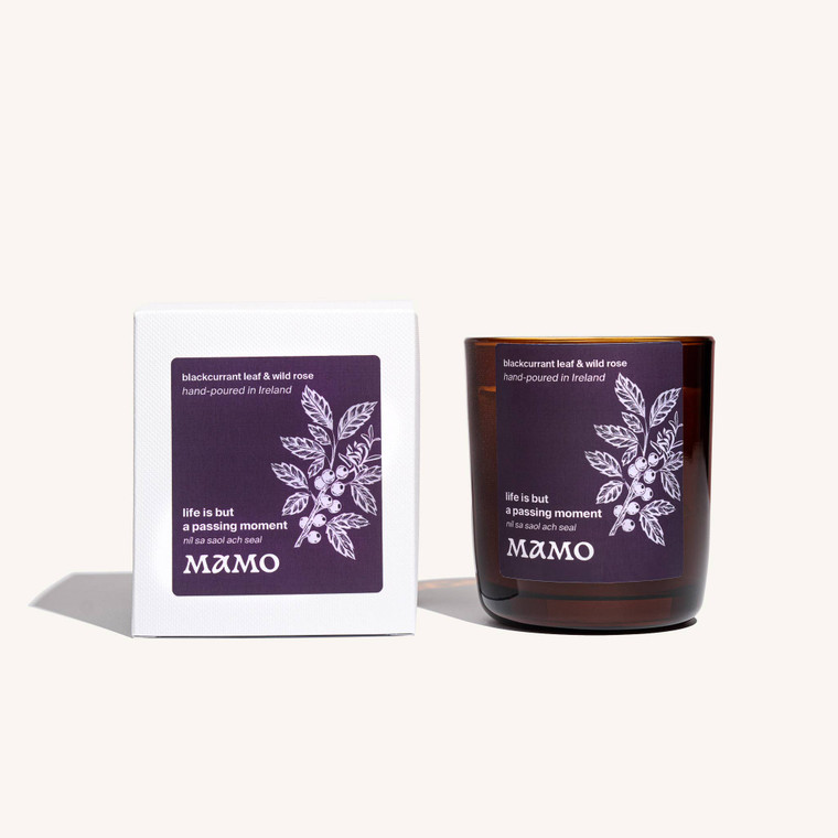 Mamo - Blackcurrant Leaf & Wild Rose Soy Candle 220g