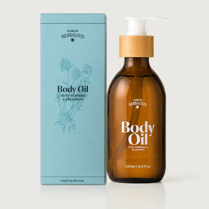 Dublin Herbalist -Natural Body Oil with Verbena & Spearmint