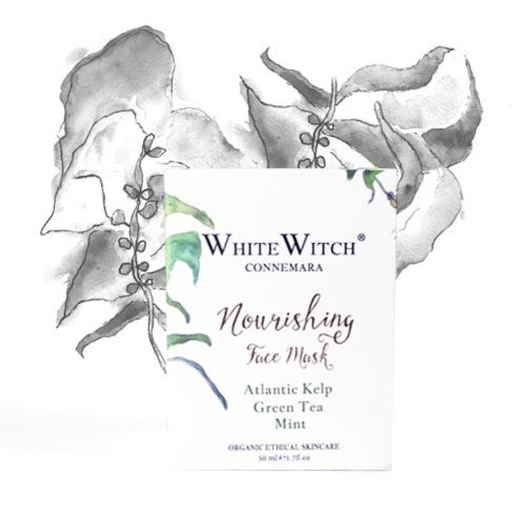 White Witch - NOURISHING  FACE MASK  Atlantic Kelp, Green Tea, Peppermint