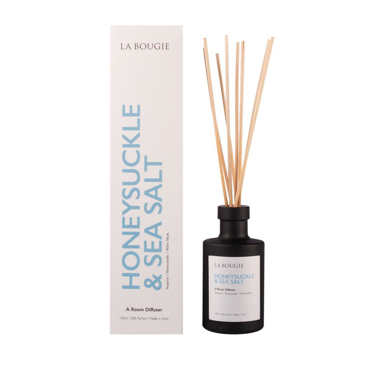 LA BOUGIE HONEYSUCKLE & SEA SALT ROOM DIFFUSER