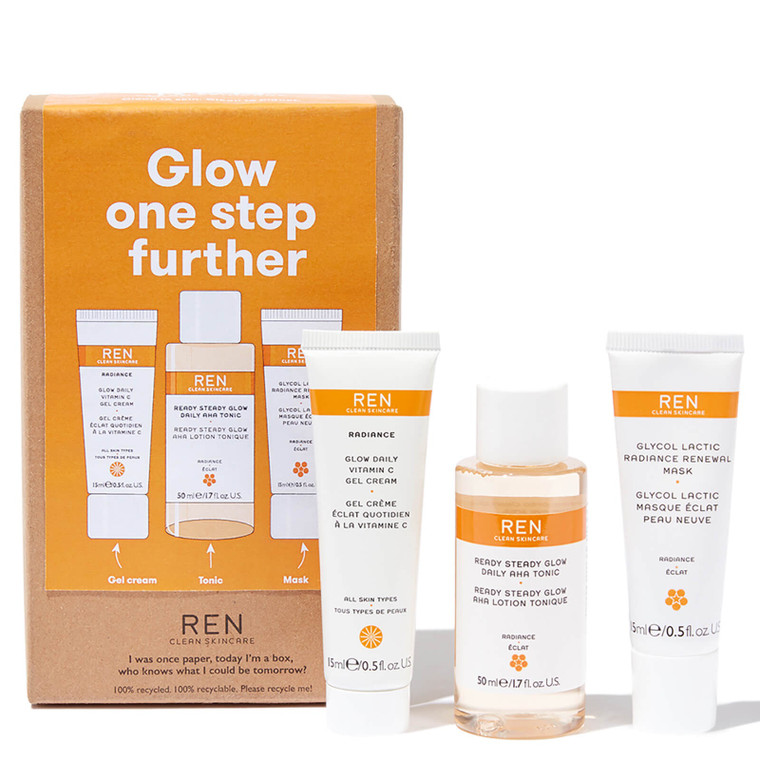 REN Clean Skincare - Radiance Glow One Step Further Routine Kit