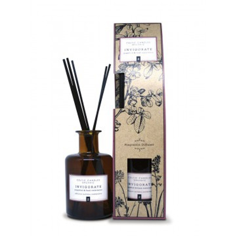 Celtic Candles Organic-Diffuser - Renew - Cedarwood and Musk