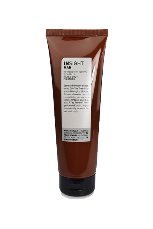 INSIGHT MAN -Hair and Body Cleanser-It respects the skin’s hydro-lipid balance.