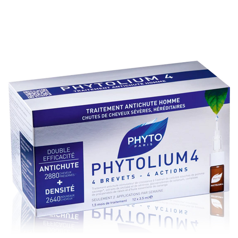 With four patents, 'Phytolium 4' is a groundbreaking hair support system engineered with a potent bioactive complex to help extend hair's life cycle while supporting healthy hair growth. Use it before you lose it!