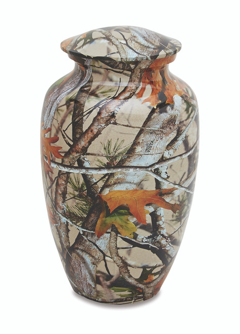 Camo Hydro-Pained Adult Urn