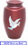 Dove on Red