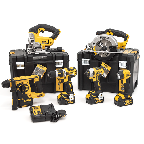 DeWalt DCK699M3T XR 6 Piece Kit 18v 3 x 4.0Ah Li-Ion from Toolden