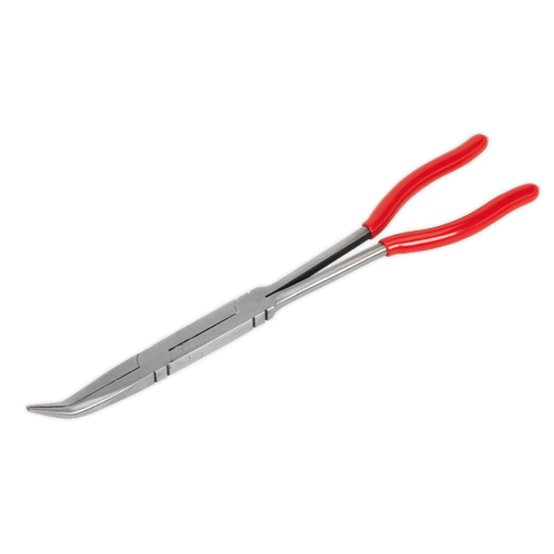 Sealey AK8592 Needle Nose Pliers 45¸ Double Joint Long Reach 335mm